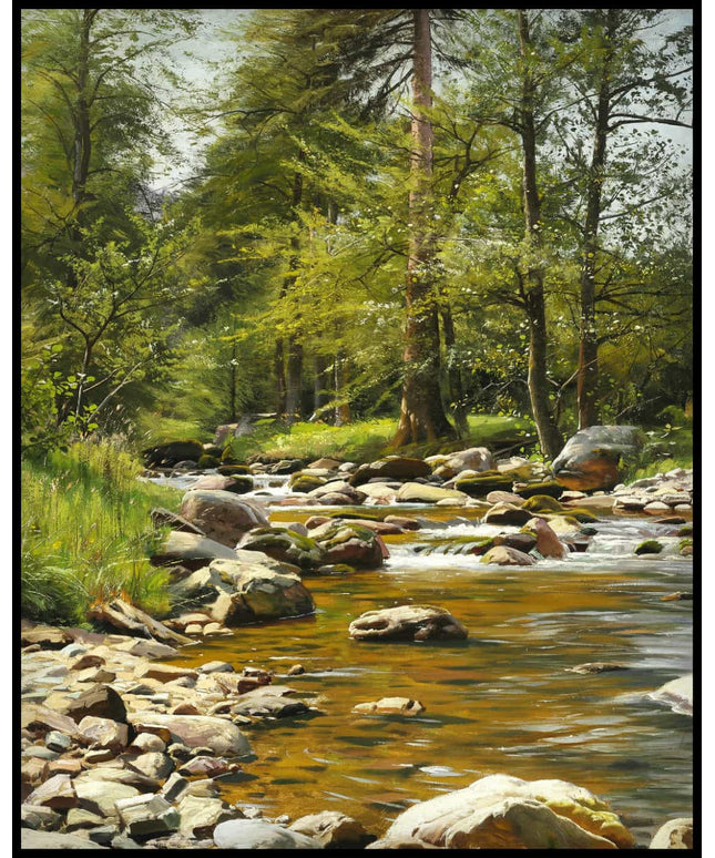 Am Waldbach im Frühsommer