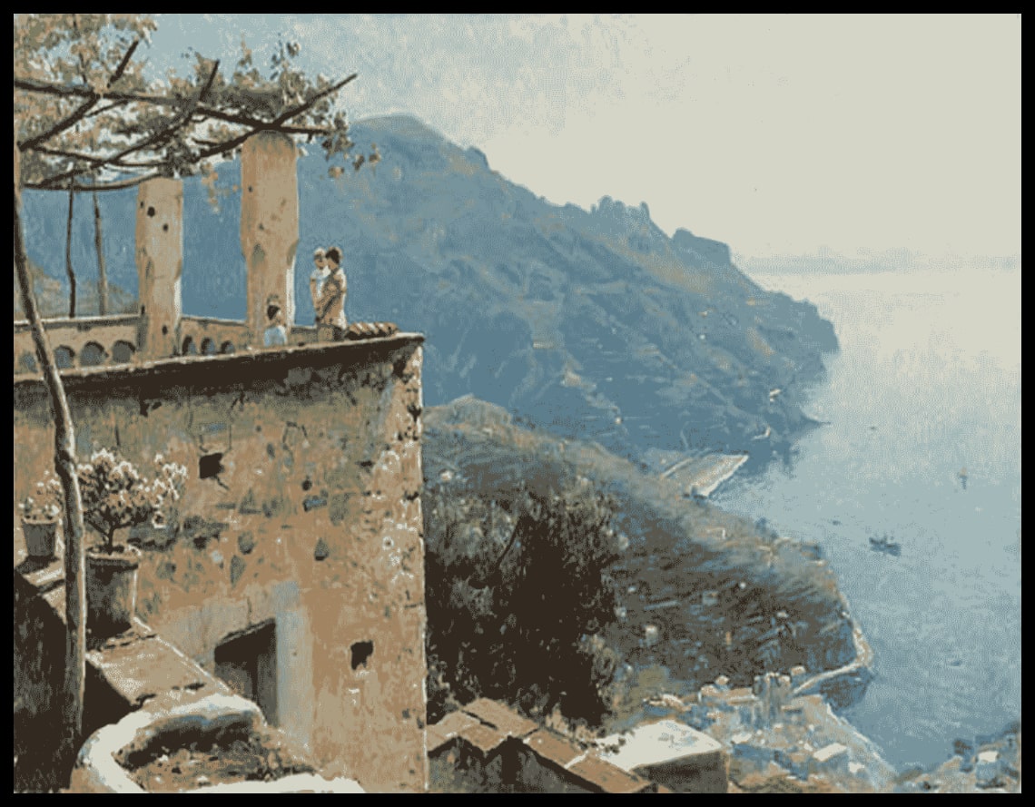 Die Küste bei Ravello