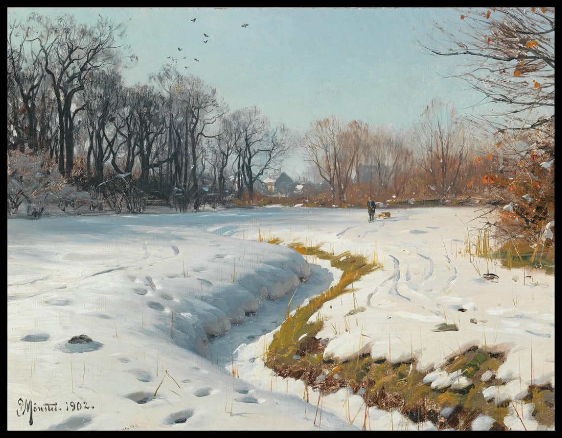 A sunny winter's day