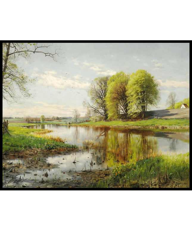 Landschaft an einem Frühlingstag