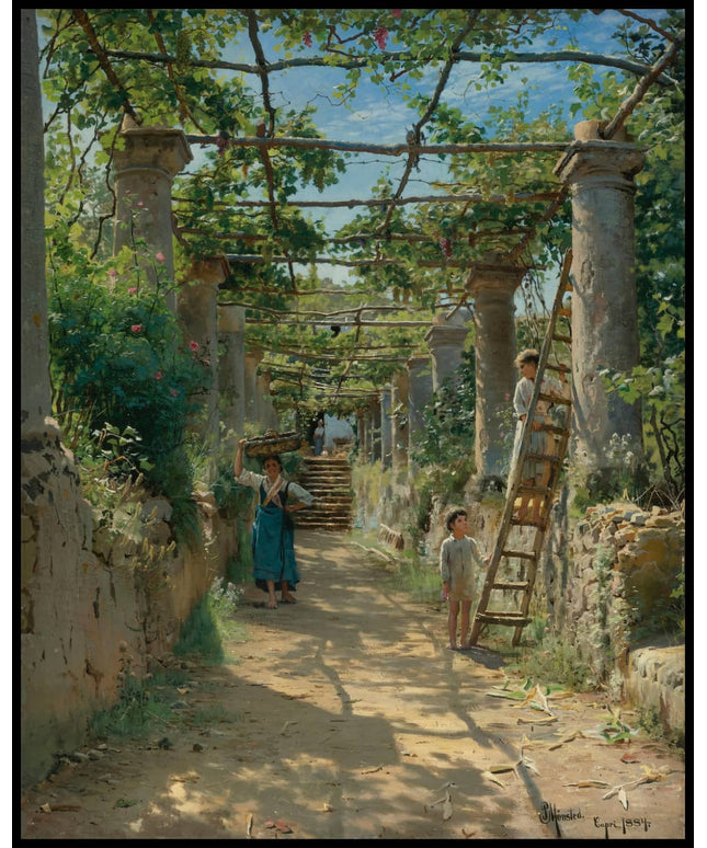 Pergola auf Capri