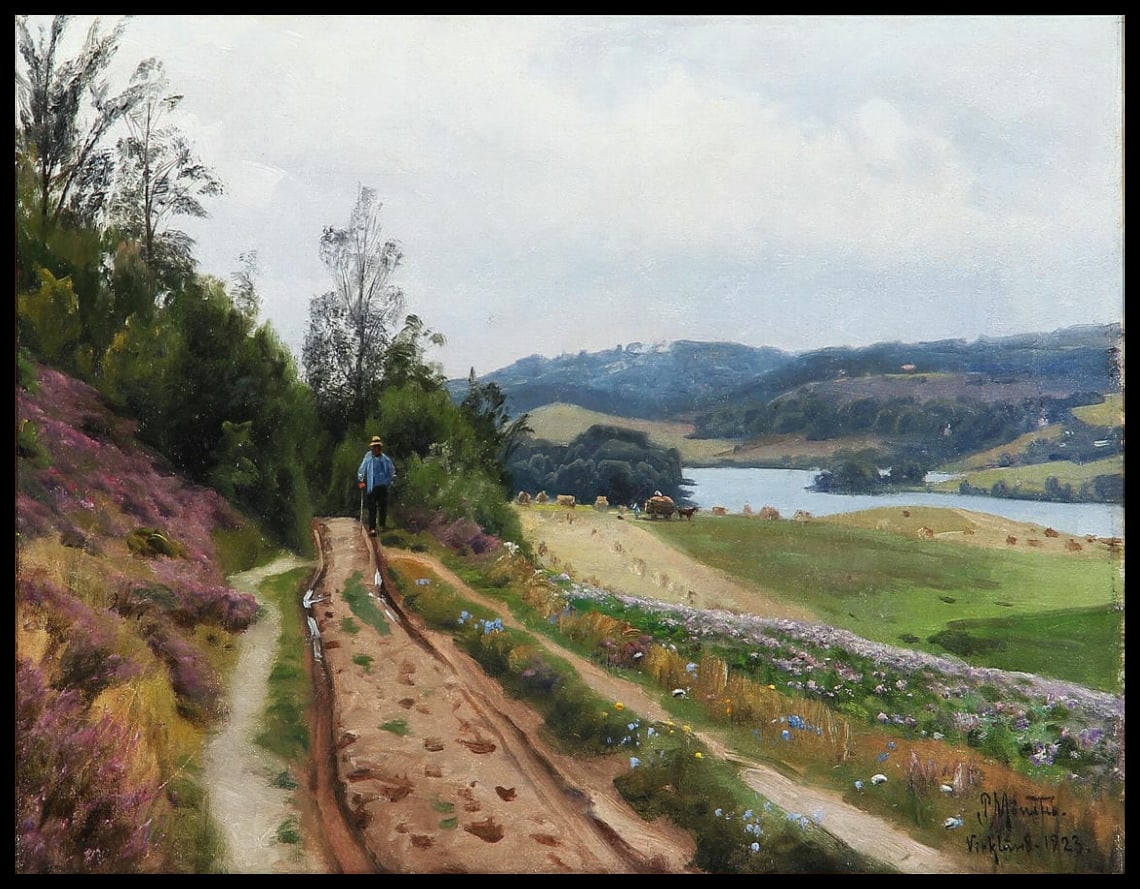 Sommerweg bei Virklund