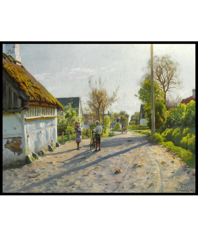 Später Frühlingstag in Vallensbæk