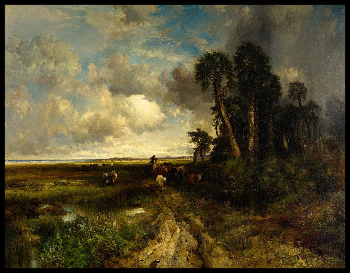 Bringing Home The Cattle