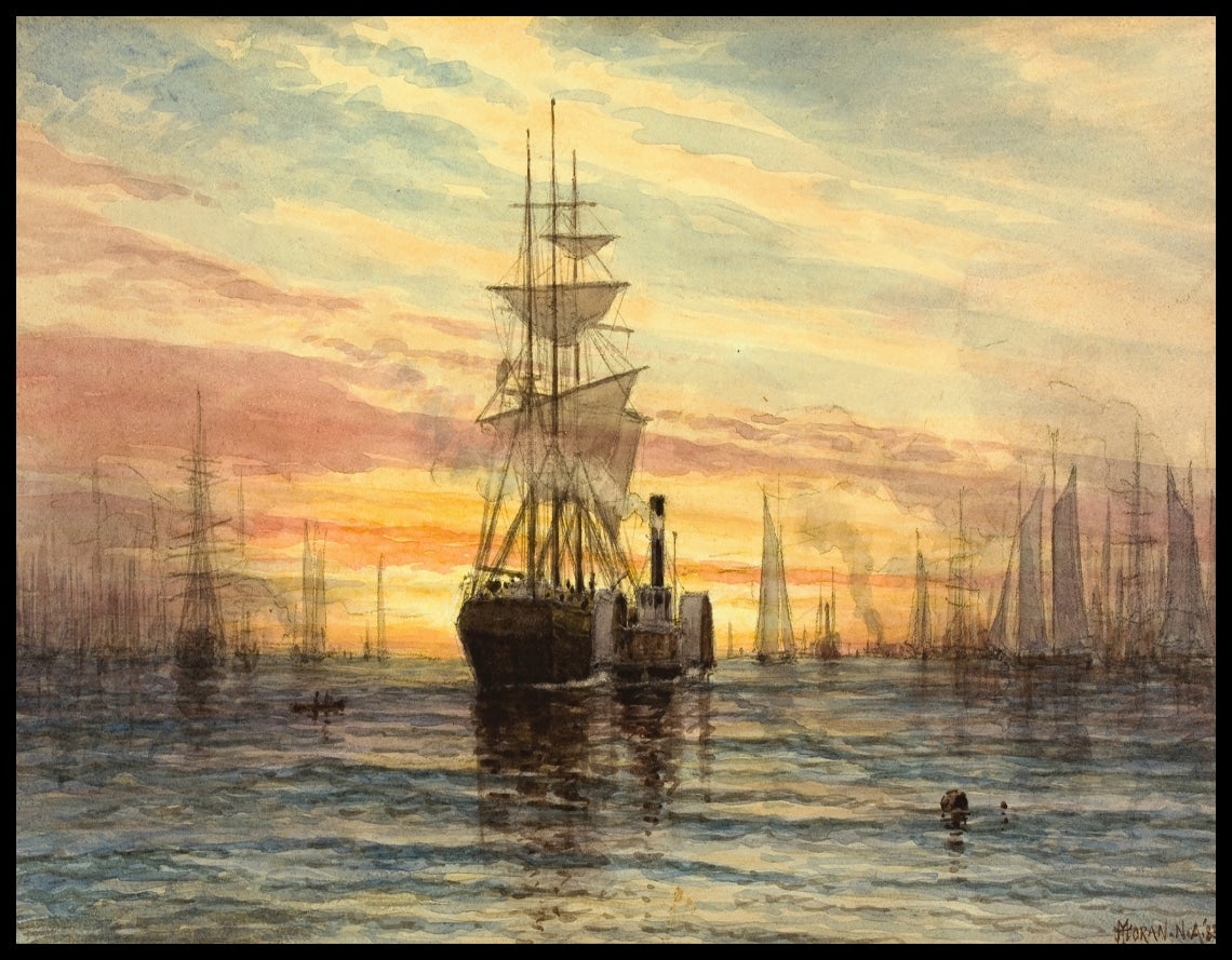 Scène du port