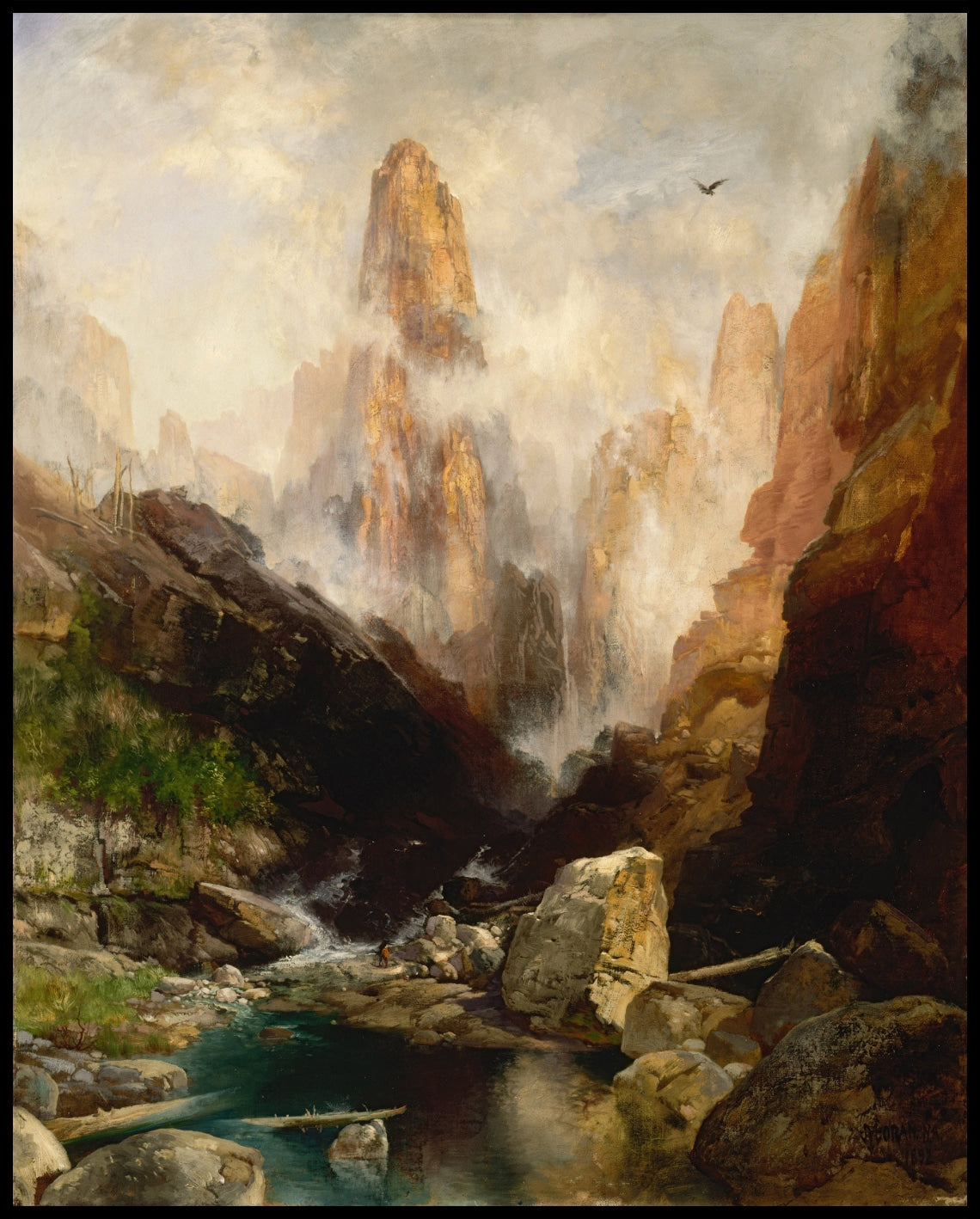 Mist In Kanab Canyon
