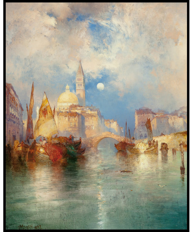 Moonrise Chioggia Venice