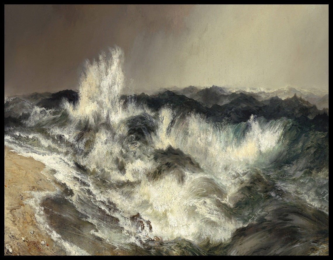 La mer qui résonne beaucoup