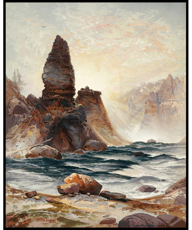 Towers Of Tower Falls