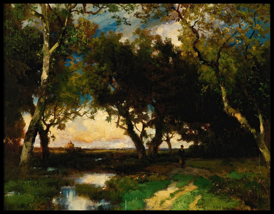 Sous les arbres