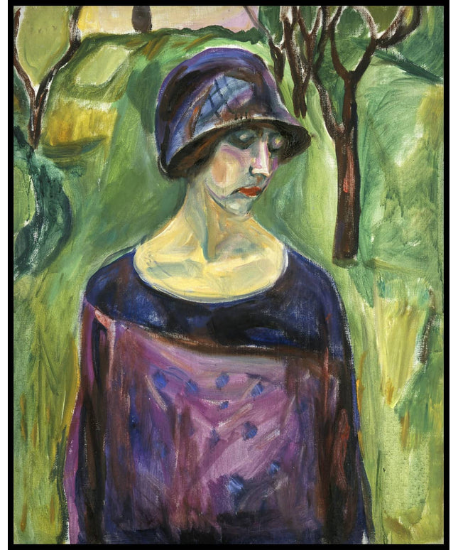 Birgit Prestøe in the Garden