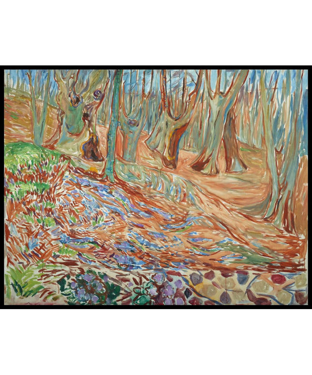 Elm Forest in Spring