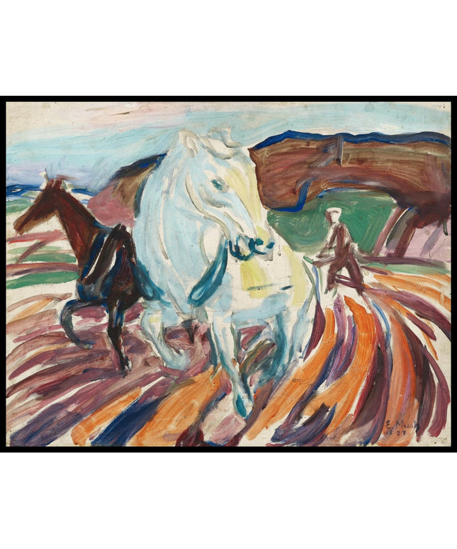 Horses Ploughing