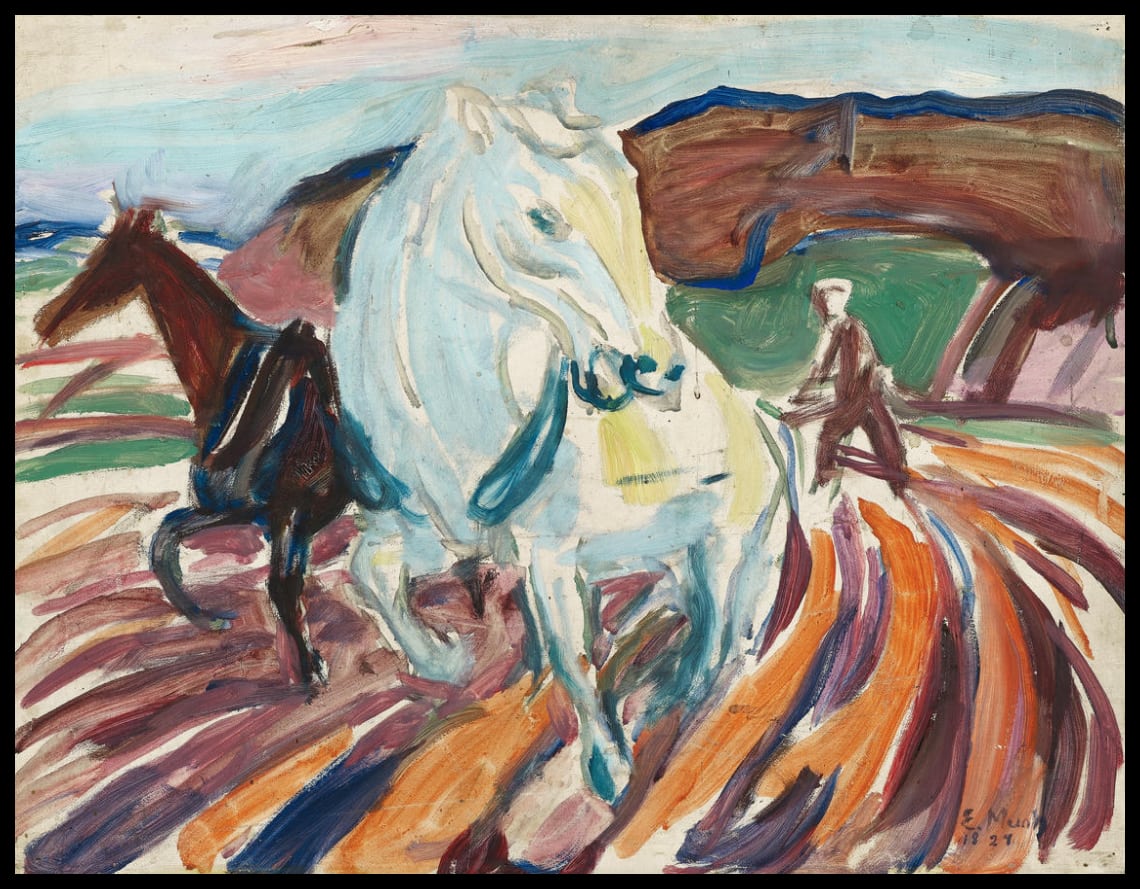 Horses Ploughing