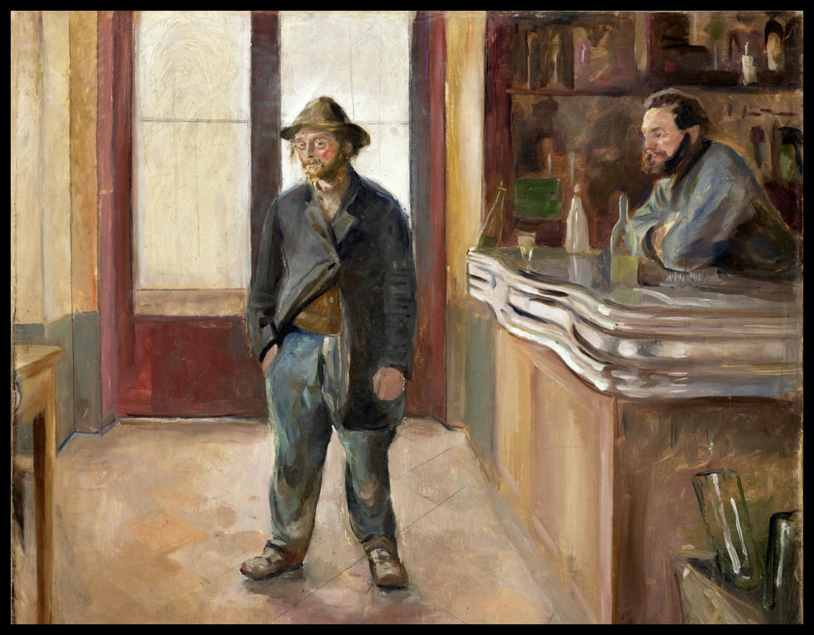 Dans la taverne
