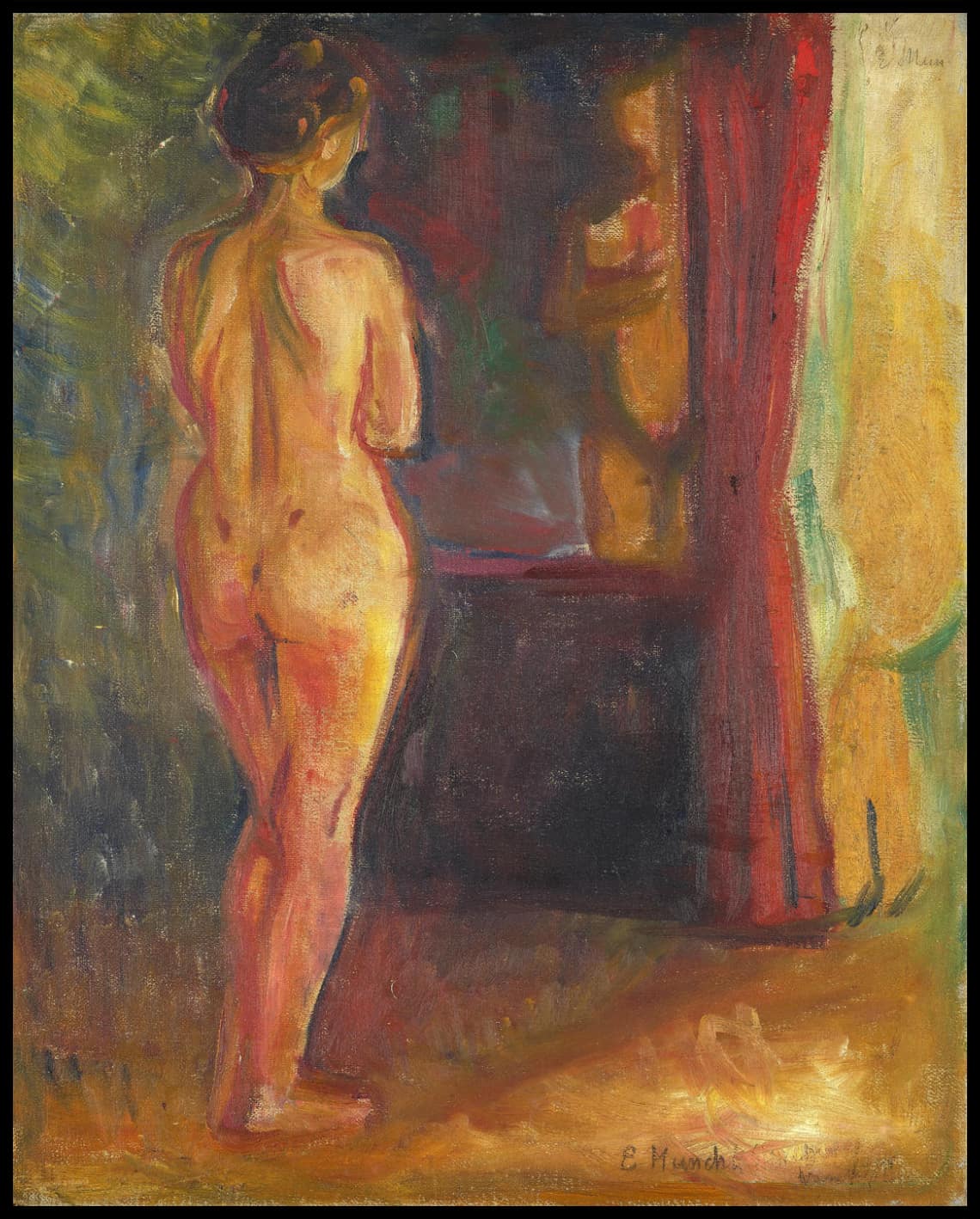 Nu devant le miroir