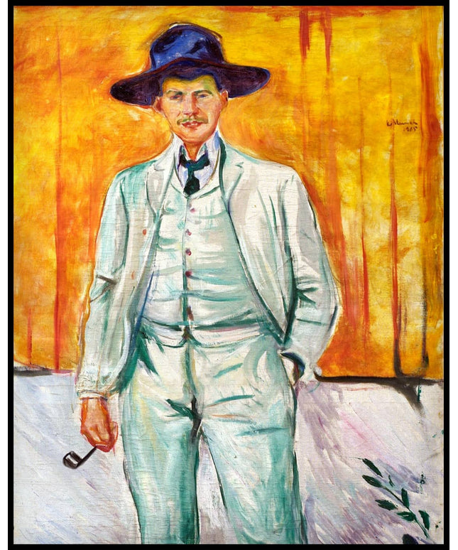 Porträt des Malers Ludvig Karsten