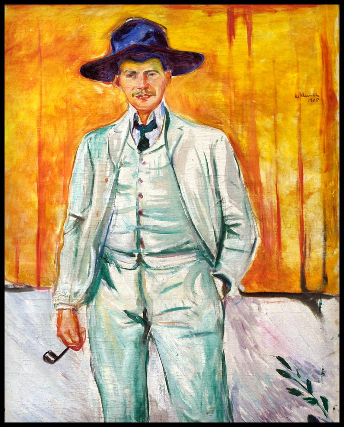 Portrait du peintre Ludvig Karsten