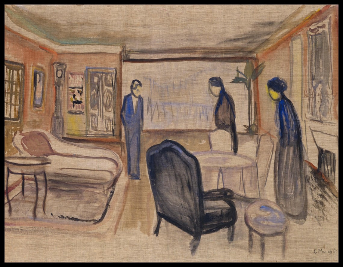 Scène de 'Fantômes' d'Ibsen
