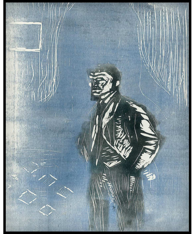 Self-Portrait in Moonlight