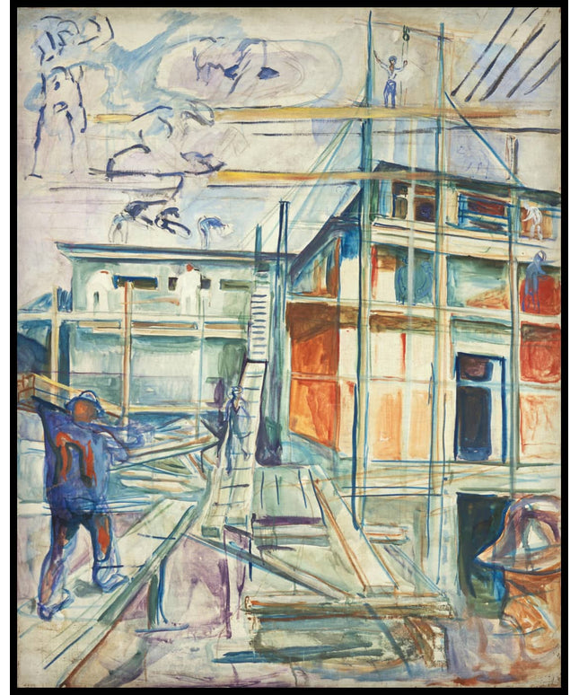 The Building of the Winter Studio