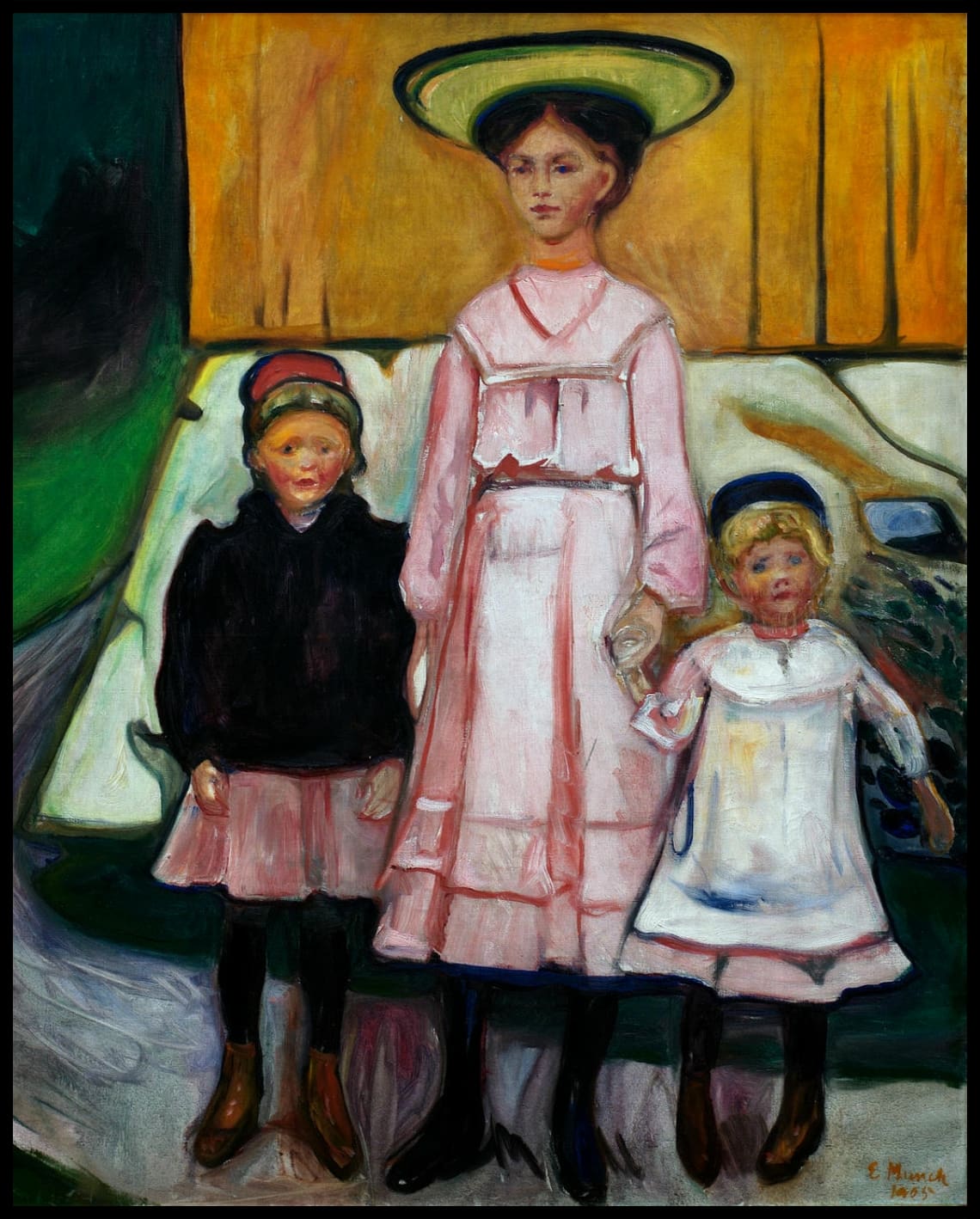 Trois enfants