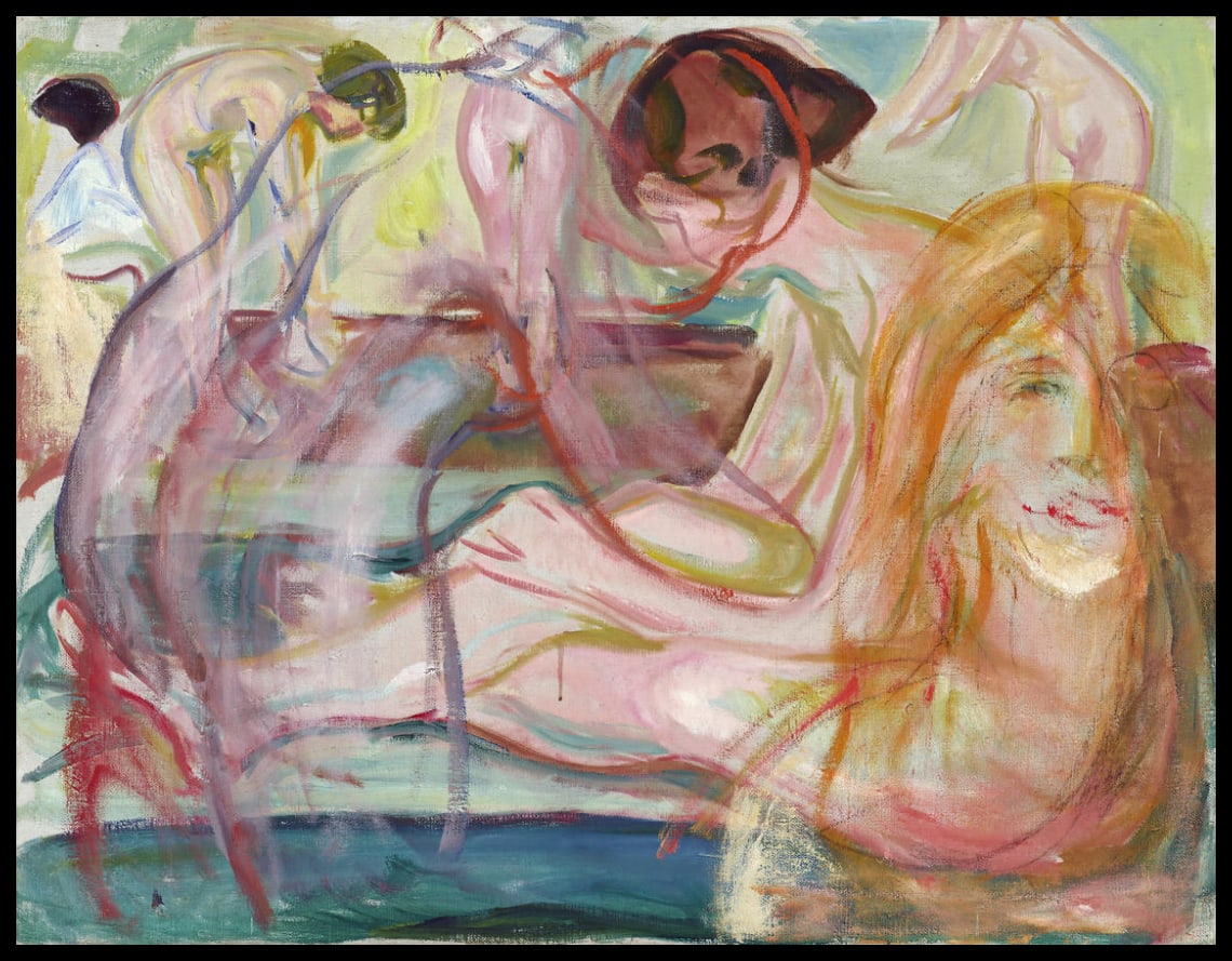 Femmes dans la salle de bain