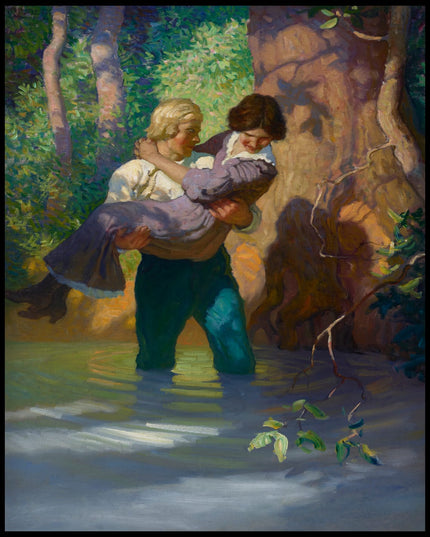 Don't let me fall,' she begged…