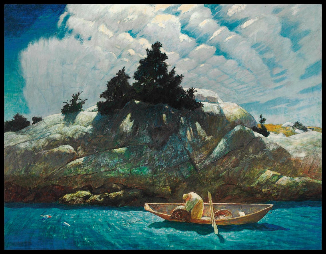 Lobstering Off Black Spruce Ledge (en anglais)
