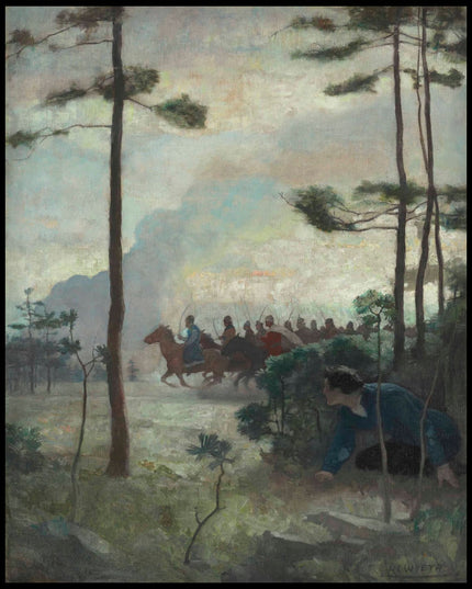 Michael Was Running on across the Steppe Endeavouring to Gain the Covert of Some Trees when a Detachment of Tartar Cavalry Appeared on the Right