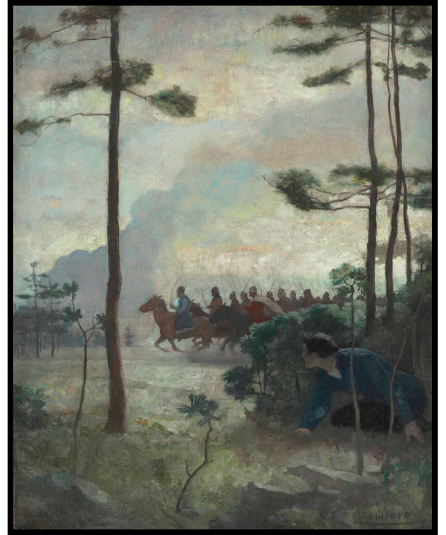 Michael Was Running on across the Steppe Endeavouring to Gain the Covert of Some Trees when a Detachment of Tartar Cavalry Appeared on the Right