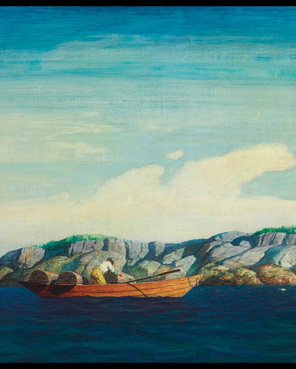 Norry Seavey Hauling Traps Off Blubber Island