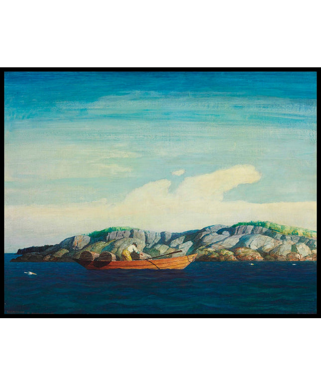 Norry Seavey Hauling Traps Off Blubber Island