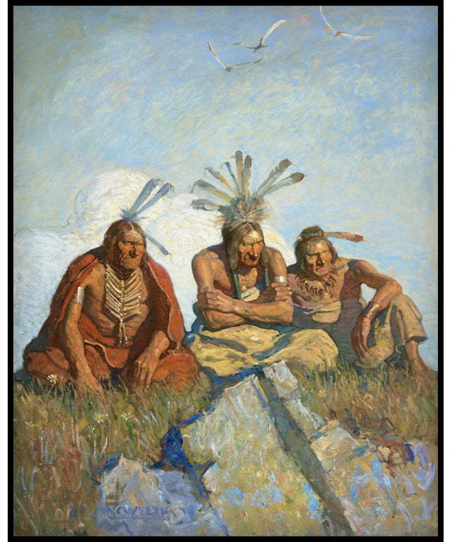 Nothing would escape their black, jewel-like inscrutable eyes... (The Guardians)