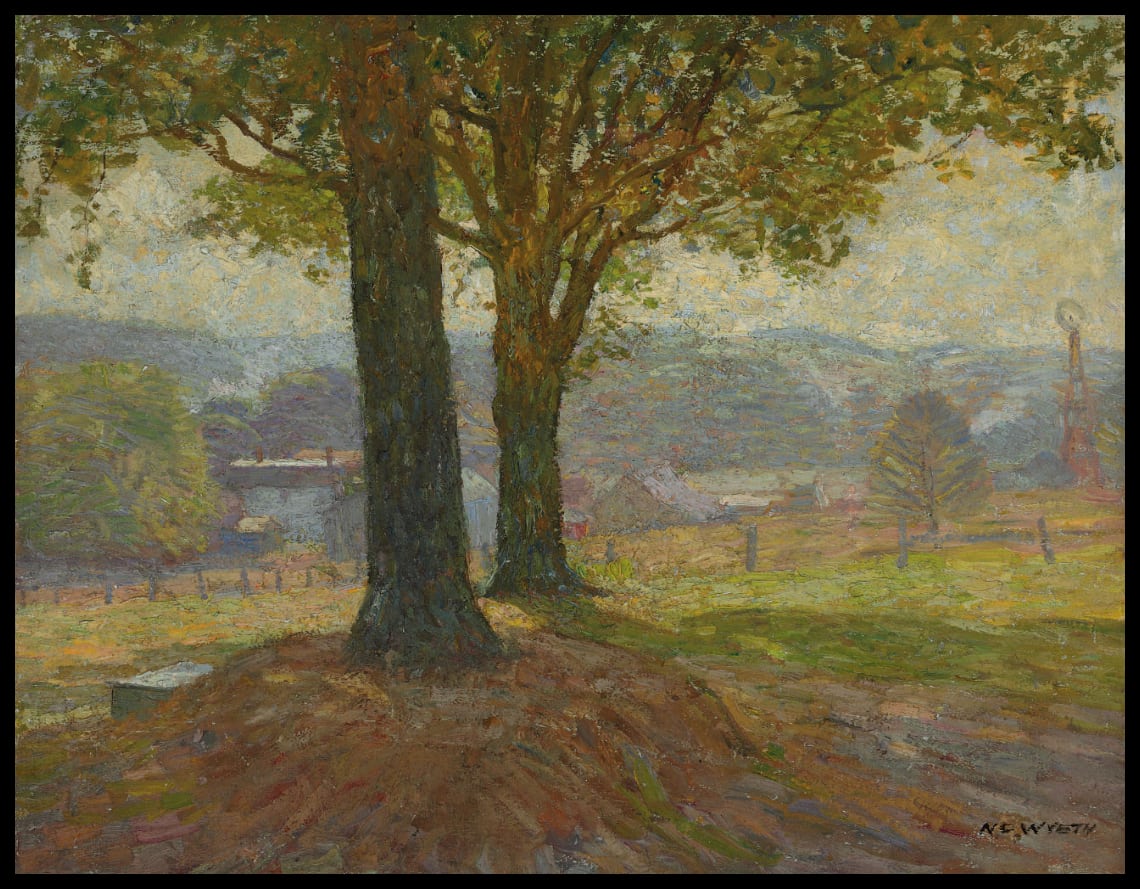 Vue de la Ford de Chadd