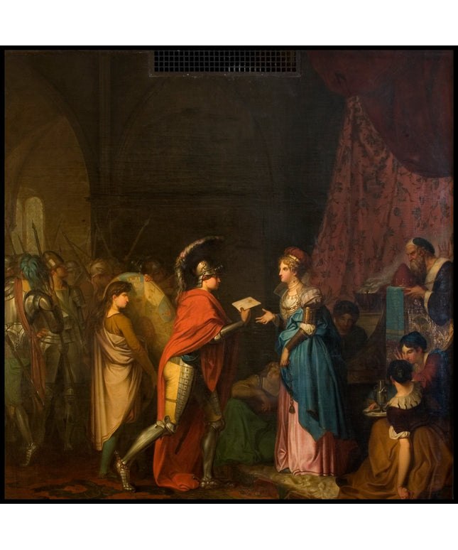 Hamlet Delivering a Letter Written by Himself to the Queen of Scotland