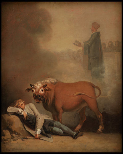 Niels Klim thinks he hears the Deacon when he is awakened by a Bull