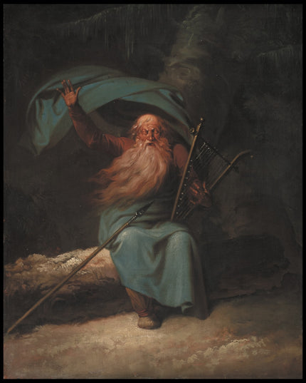 Ossian Singing His Swan Song