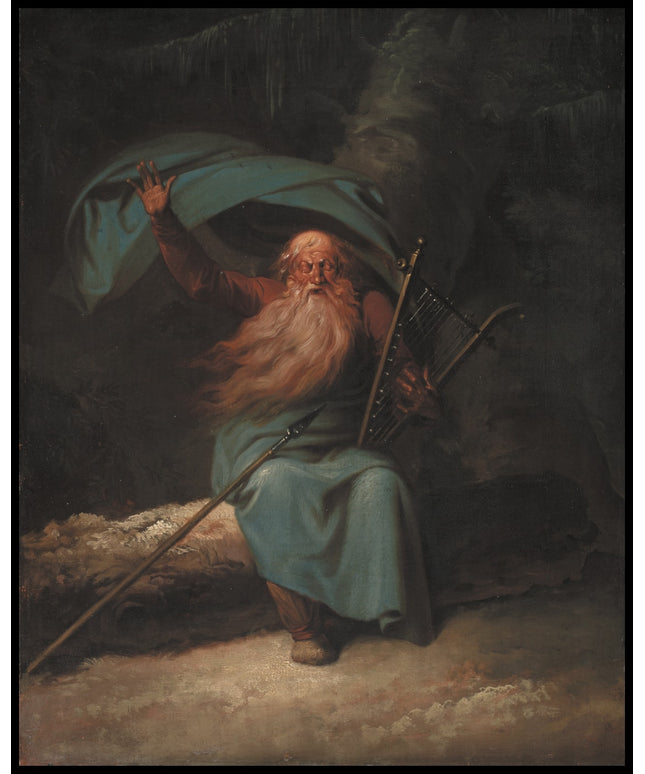 Ossian Singing His Swan Song