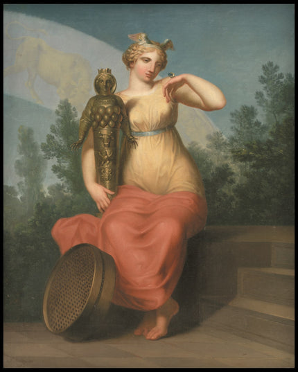 Philosophy. Allegorical figure.