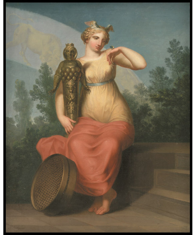 Philosophy. Allegorical figure.