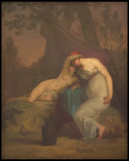 The Greek Poet Sappho and the Girl from Mytilene