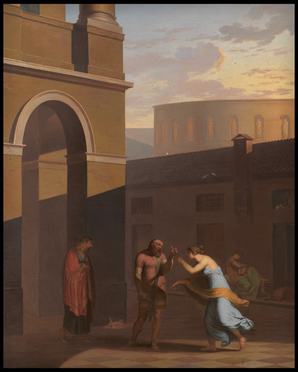 The Slave Davus and the Maid Mysis. From Terence´s Andria.