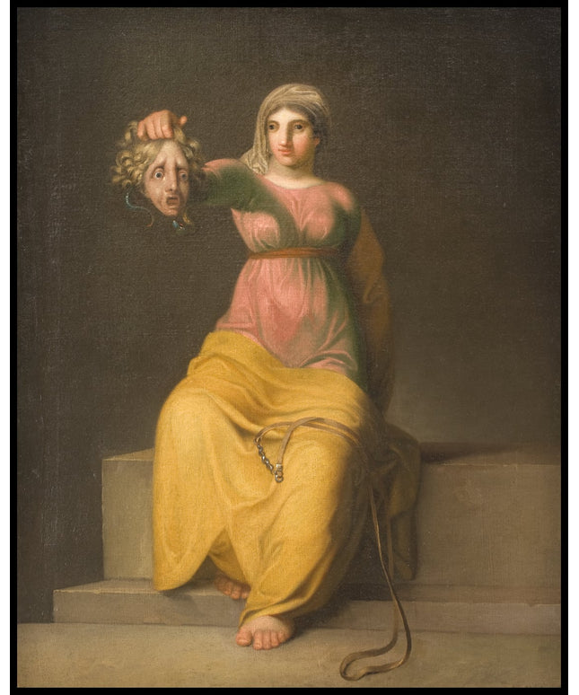 Theology. Allegorical figure
