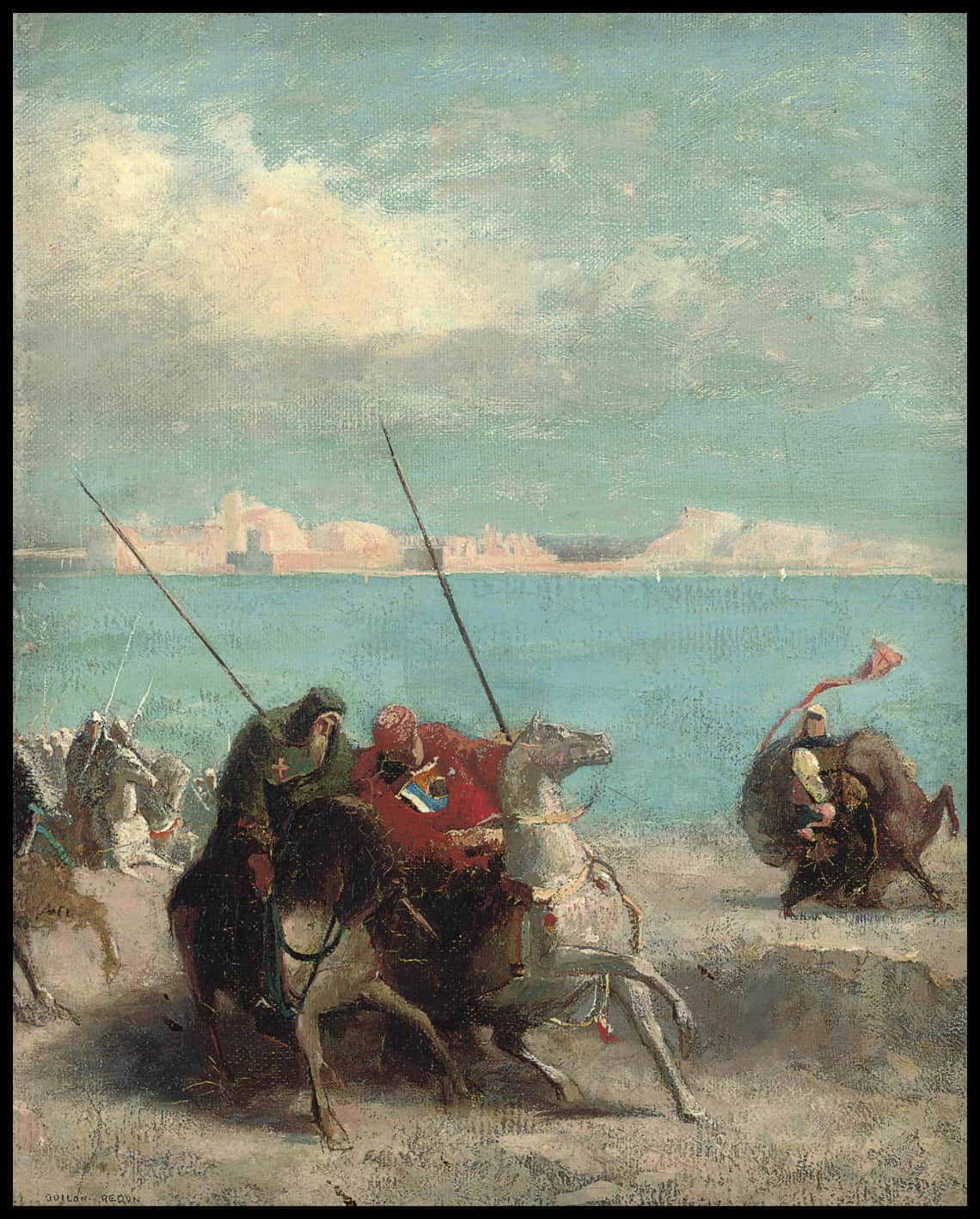 Croisés près de la mer