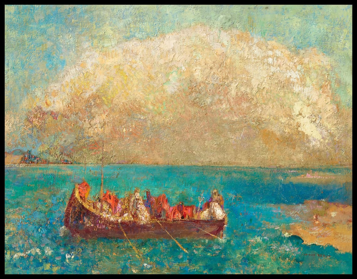 La barque aux âmes inanimées