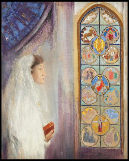 Simone Fayet en communiante