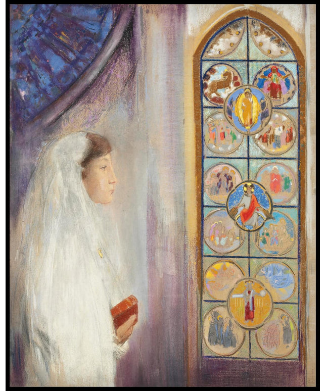 Simone Fayet en communiante