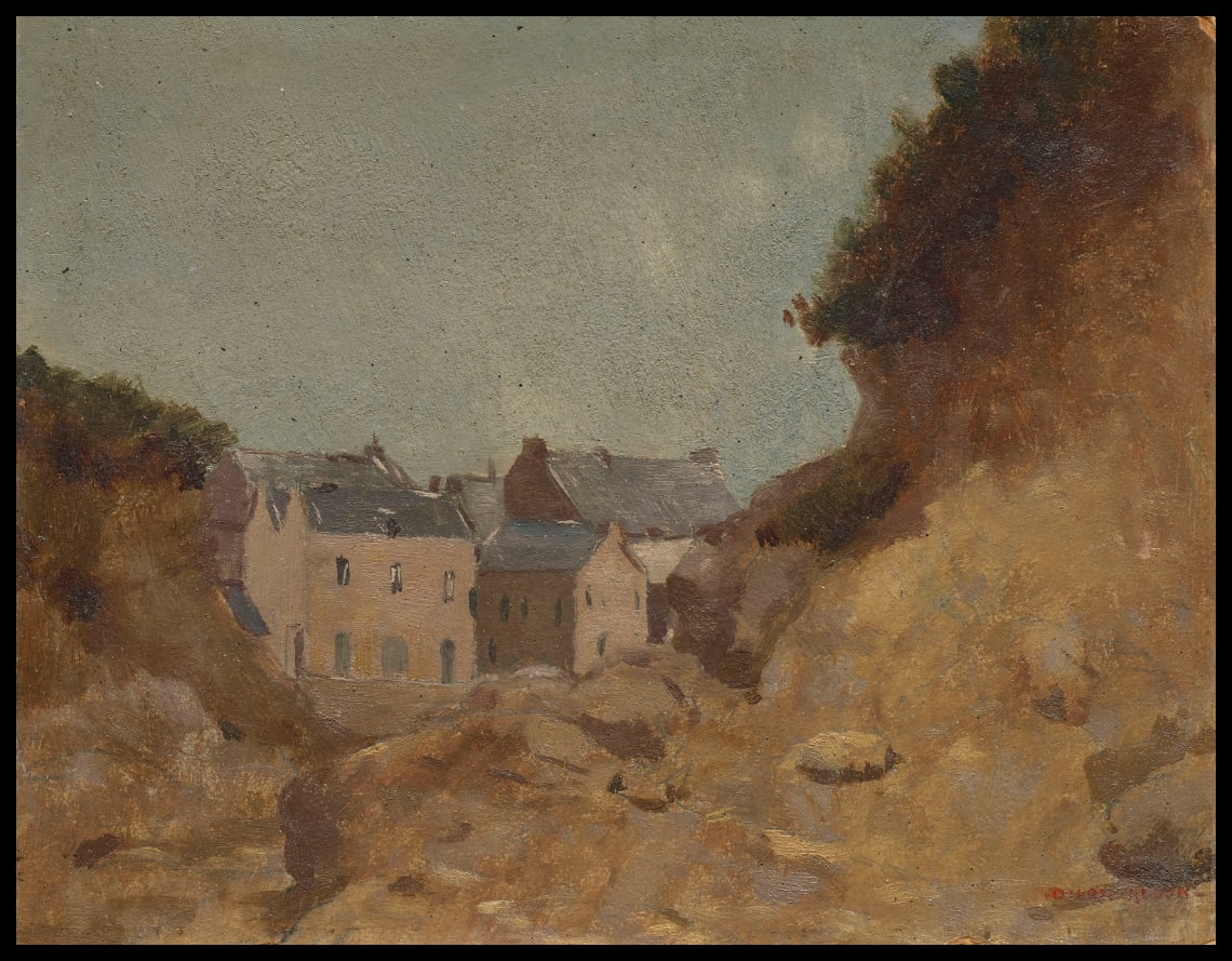Village dans les Basses-Pyrénées