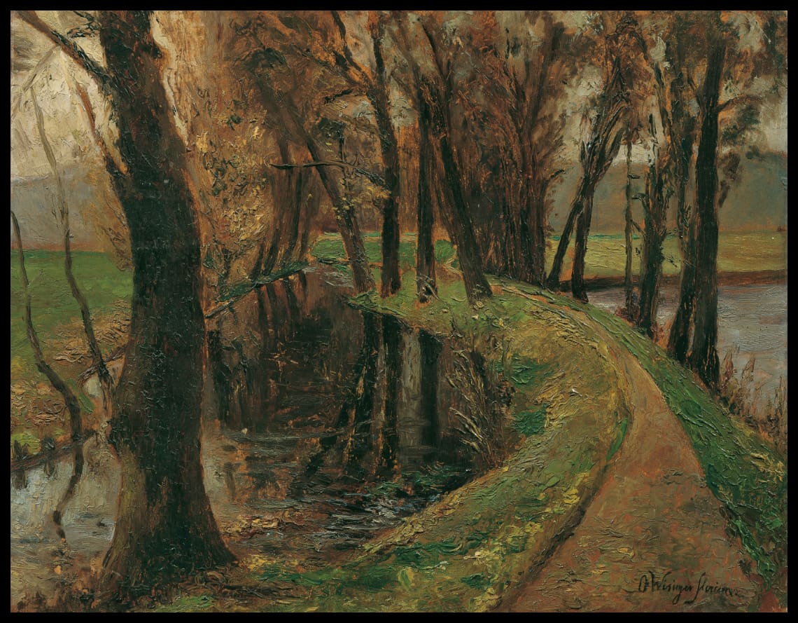 Allee am Weiher